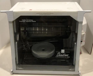 Ronco  White Showtime ST#4000 Rotisserie & BBQ Oven & Grill With Accessories - Picture 1 of 12