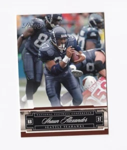 2007 Playoff Prestige #131 Shaun Alexander Seattle Seahawks Alabama - Foto 1 di 2