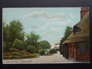 suffolk LOWESTOFT Belle Vue Park c1904 Postcard by The Wrench Series 11149 - Picture 1 of 2