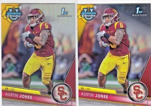 Austin Jones 2023 Bowman U Chrome #199 1st Base/Parallel Lot of 18 Cards - Picture 1 of 2