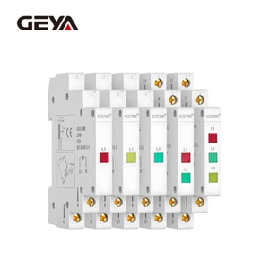 GEYA Modular Signal indicator Light 230VAC 50/60HZ Green Red Blue Signal Lamp - Picture 1 of 16