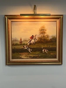 Original Painting Axel W.Larsen (British, 1869-1946) Painting Oil/Canvas Signed - Picture 1 of 14