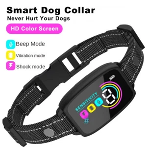 Smart Auto Anti bark Dog Collar Intelligent Waterproof Barking Terminator Device - Picture 1 of 20