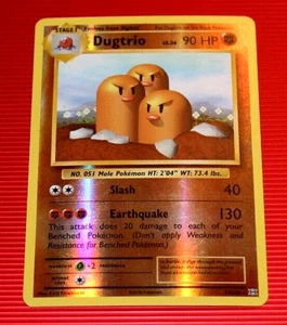 Tarjeta coleccionable Holo Pokemon Dugtrio LV.36 90 HP 2016 No. 56/108 - Imagen 1 de 2
