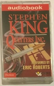Vintage Stephen King Quitters Inc. Audiobook Cassette Eric Roberts Rare / Scarce - Picture 1 of 2