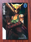 DC Injustice Gods Among Us HAWKGIRL Arcade Card 72/130 Series 4 HOLO FOIL
