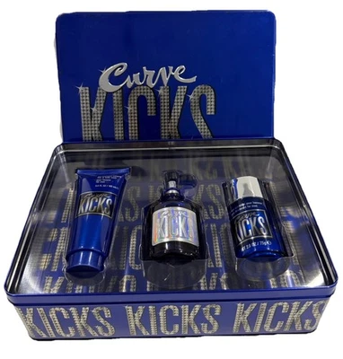 Juego CURVE KICKS de Liz Claiborne para hombre (4,2 oz col + 3,4 oz blanco y negro + desodorante de 2,6 oz)*** Foto 1 de 4
