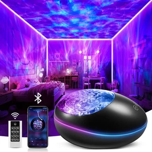 Galaxy Projector Skylight, 24 Light Modes Room Light Projector, White Noise S... - Picture 1 of 8