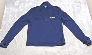 Neu mit Etikett Prince Pickleball Ponte Sweatshirt Medium 1/4-Reißverschluss Pullover für Herren marineblau - Bild 1 von 9