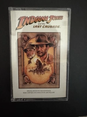 Indiana Jones and the Last Crusade Soundtrack Cassette – 1989 John Williams - Image 1 of 3