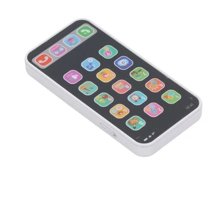 White Kids Simulation Handy Spielzeug Musik Lichtfunktion Bildungsgeschenke AL - Bild 1 von 4