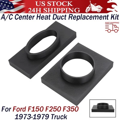 For 1973-1979 Ford Truck Center A/C Duct Hose Kit F150 1978 F250 1976 1977 1978 Foto 1 de 4