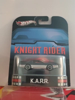Hot Wheels 2013 Retro Entertainment Knight Rider K.A.R.R. TV Show Car X8929 - Image 1 of 4