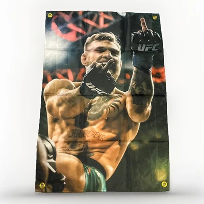 Tapiz de pared con ojales UFC Champion Conor Mcgregor 2 X 3 pies - Nuevo Foto 1 de 2