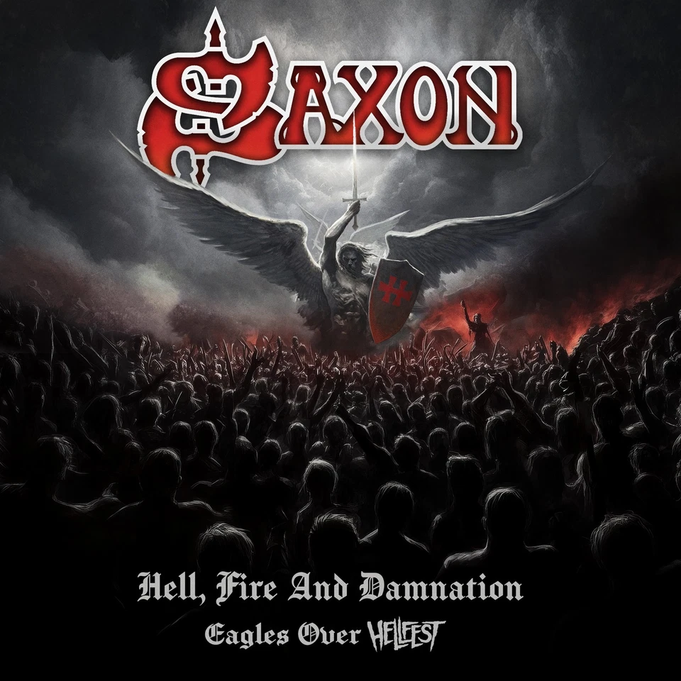 Saxon Hell, Fire and Damnation - Eagles Over Hellfest (CD) Album Digipak Foto 1 de 1