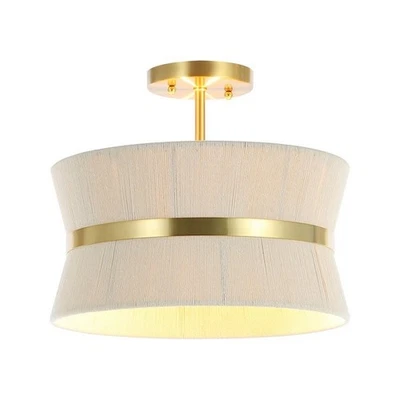 Safavieh DESERT, 3LT, 13" SEMI FLUSH, Reduced Price 2172766845 FLU4110A - Image 1 of 4