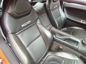 2009 Solstice GXP Pontiac OEM Black leather Seats Pair used - Picture 1 of 6