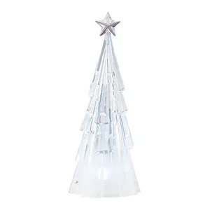 Dept 56 Acrílico Estrella Árbol Ilumina 8" Snow Village Accesorio Nuevo en Caja - Imagen 1 de 1