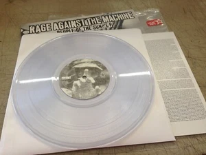 Rage Against The Machine People Of The Sun 10" CLEAR VINYL! rare live songs! NEW - Picture 1 of 2