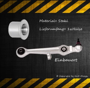 Audi VW Schwenklager Hülse passt be VW Achsschenkel Querlenker Mehrlenkerachse  - Bild 1 von 1