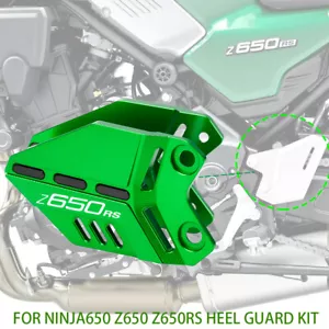 For Kawasaki Z650RS Z650 RS CNC Footrest Front Pedal Wing Bracket Protector - Picture 1 of 25
