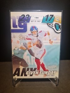 DANIEL JONES NEW YORK GIANTS NFL PANINI PRESTIGE 2023 ANY GIVEN SUNDAY