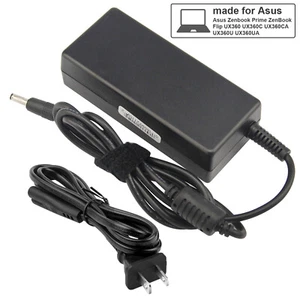 Cargador portátil 45W 19V 2.37A adaptador de CA delgado para Asus Q302 Q302L Q302LA Q302U - Imagen 1 de 6