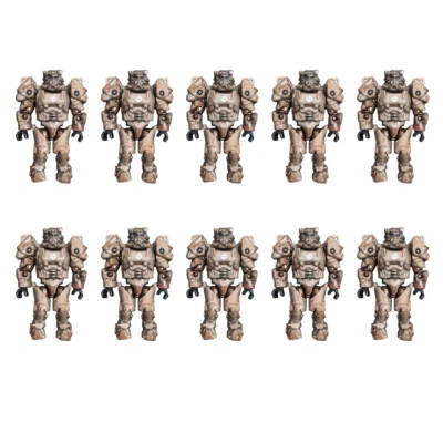 10Pcs MEGA Construx T-60 Bloks Power Armor Mini Figure Bloks Building Collection - Image 1 of 4