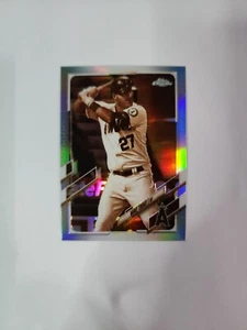 2021 Topps Chrome Sepia Refractor (Mike Trout #27) Los Angeles Angels - Picture 1 of 3
