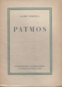 RARE! Patmos. Ilarie Voronca. Editions des cahiers Libres. 1934. PP1 - Picture 1 of 1