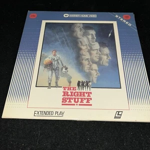 THE RIGHT STUFF • Laserdisc - Extended Play - Imagen 1 de 8