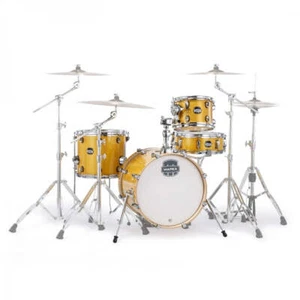 Mapex Mars Birch "Bop" Drum Kit Shell Pack 18" Bass - Sunflower Sparkle - Picture 1 of 2