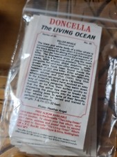 Players Doncella cigar cigarette cards: The Living Ocean full set loose