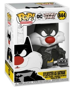 Funko Pop! Looney Tunes Sylvester as Batman Exclusive #844 +protector  - Picture 1 of 8
