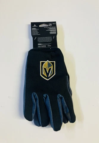 Vegas Golden Knights Texting Gloves NEW One Size Fits Most FOCO Cover