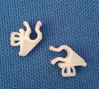 DAIHATSU TAFT ROCKY FEROZA FOURTRAK SPORTRAK HOOD SUPPORT CLAMP 2X Foto 1 de 4