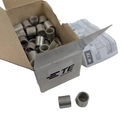 50 AMP TE Solistrand 36948 Splice Crimp Terminal Parallel Uninsulated 2/0AWG NEW - Image 1 of 4