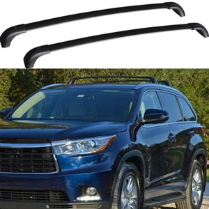New Roof Racks Cross Bars Fit For 2014-2019 Toyota Highlander XLE & Limited - Picture 1 of 6