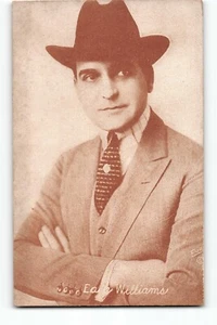 Postcard Earle Williams Vintage Portrait by Evans, L.A 1900s Silent Film Actor - Picture 1 of 2