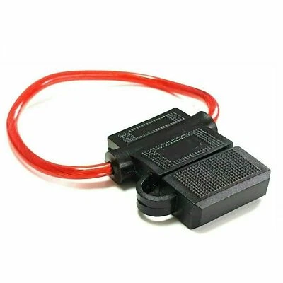 KUMMERT BUSINESS Sicherungshalter für Kfz-Sicherungen Kabel Flachstecksicherung PKW Auto 12V