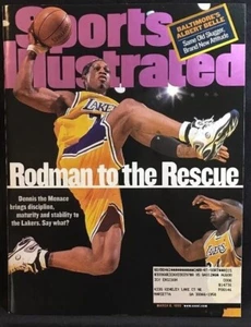 March 8, 1999 Dennis Rodman L.A. Lakers Sports Illustrated - Picture 1 of 1