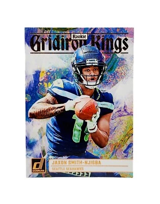 Jaxon Smith-Njigba ROOKIE GRIDIRON KINGS 2023 Donruss Football #RGG-7 Seahawks  - Image 1 of 2