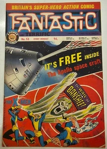 Silver Age Marvel Comics UK Fantastic Key Issue 53 High Grade VG/FN X-Men 28 - Picture 1 of 1