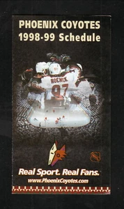 Phoenix Coyotes--1998-99 Pocket Schedule--MasterCard - Picture 1 of 2