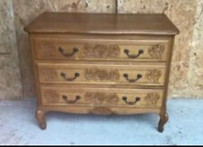 French Louis XV Style Oak Chest Of Drawers...DELIVERY AVAILABLE 