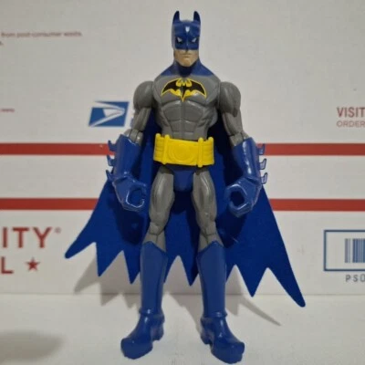 Batman Mattel Power Attack Twin Blades DC Comics Lava Mission 6" - Image 1 of 3