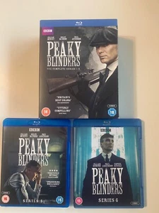 Peaky Blinders Seasons 1-6 box set plus 5 and 6 Blu-ray - Imagen 1 de 3