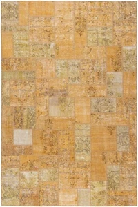 Patchwork 315x213 cm Handgeknüpfter Perserteppich-Orient,Carpet,Rug,Vintage - Picture 1 of 8
