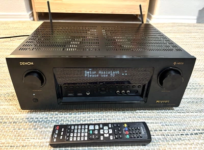 Denon AVR-X4400H IN-Command 9.2-channel receiver + Remote bundle - FOR PARTS - Image 1 of 4