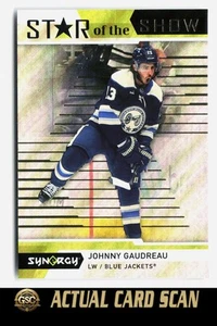2022-23 Upper Deck Synergy Johnny Gaudreau #SOS-11 Columbus Blue Jackets - Picture 1 of 2